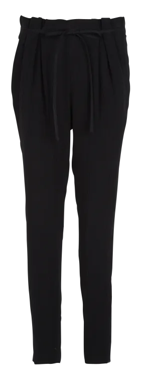 BENNYO - Pantalón tapered fluido en negro