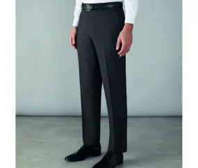 CLUBCLASS CC1002 - Pantalones de traje Harrow para hombre CC1002 - Black