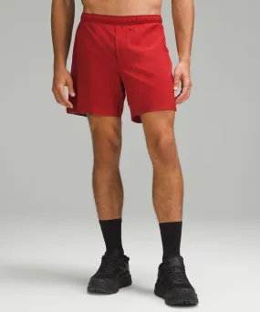 Lululemon Pantalones cortos Surge con forro, 15 cm Rojos | ZJ04-A0CA