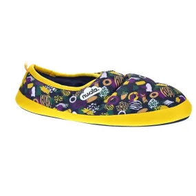 Nuvola Pantuflas Mujer Classic Printed Guix Yellow Amarillo
