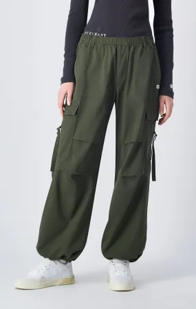 Pantalón de paracaídas de algodón orgánico