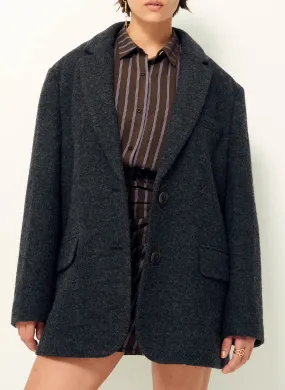 SESSUN ZACHAWOOL - Chaqueta de traje de lana en negro