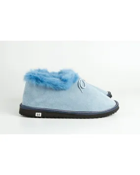 zapatillas cerradas con pelo