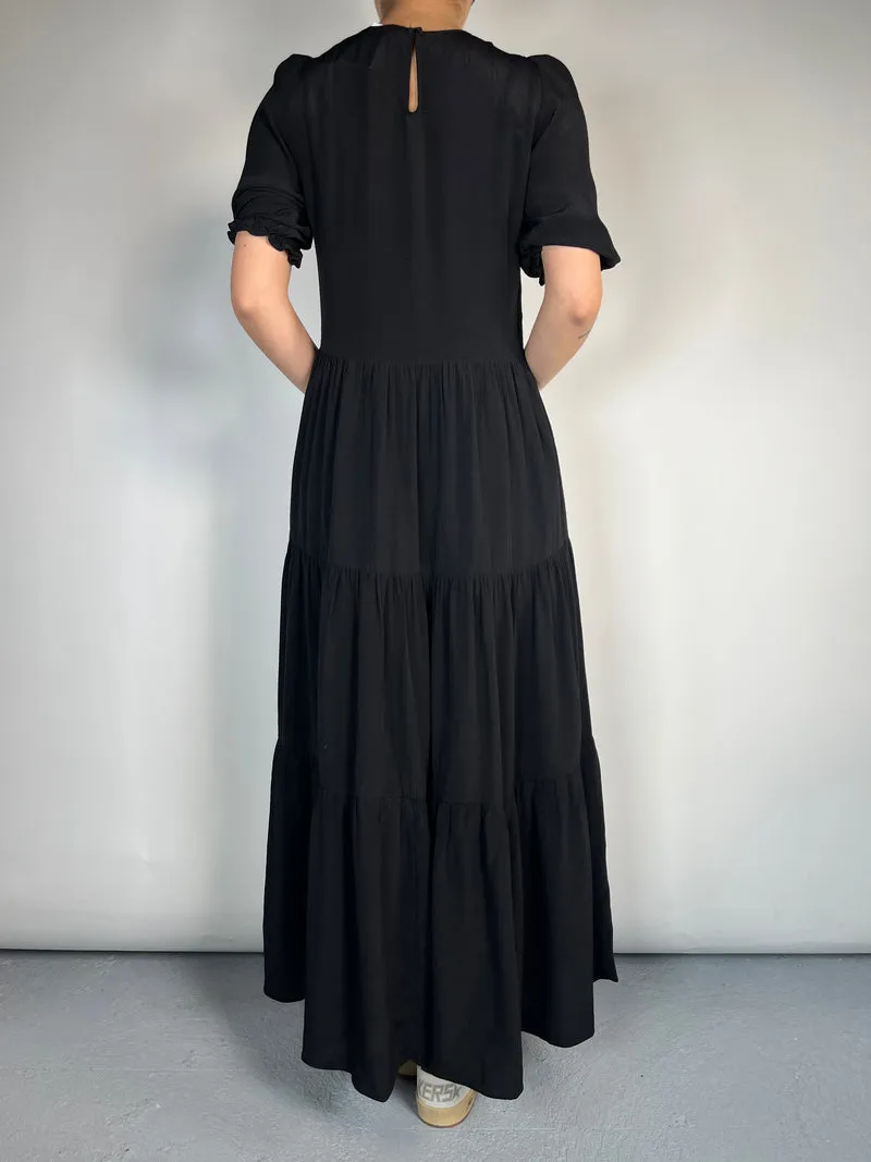 ZARA Vestido Mangas Globo